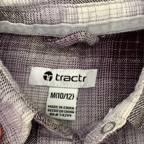 plaid button down shirt - Picture 2 of 5